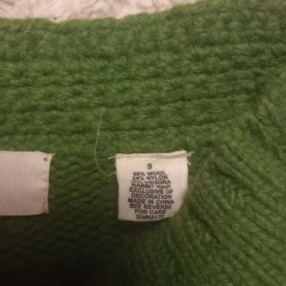 Wildflower Wool Angora Fairy Grunge Cardigan